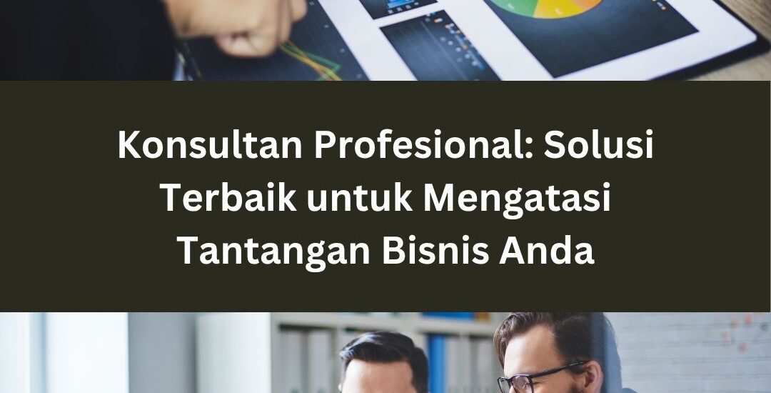 Konsultan Profesional: Solusi Terbaik untuk Mengatasi Tantangan Bisnis Anda