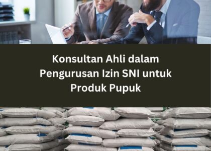 Konsultan Ahli dalam Pengurusan Izin SNI untuk Produk Pupuk