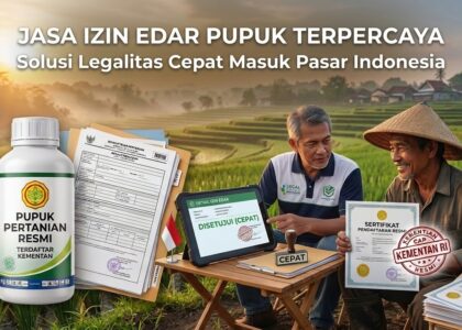Jasa Izin Edar Pupuk Terpercaya Solusi Legalitas Cepat Masuk Pasar Indonesia