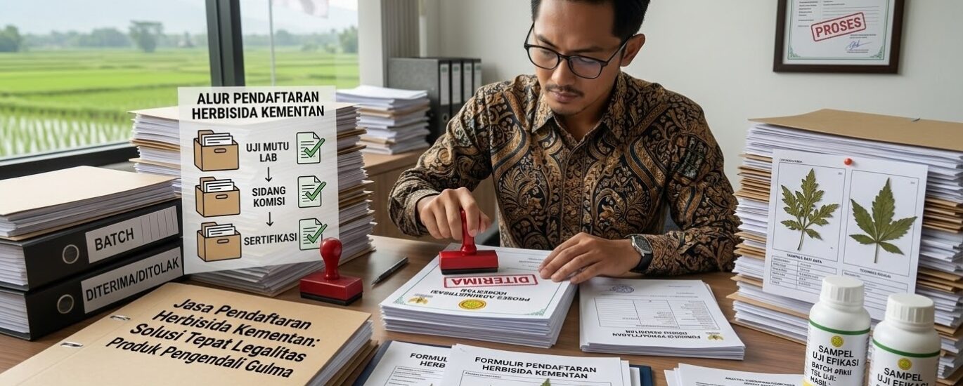 Jasa Pendaftaran Herbisida Kementan: Solusi Tepat Legalitas Produk Pengendali Gulma