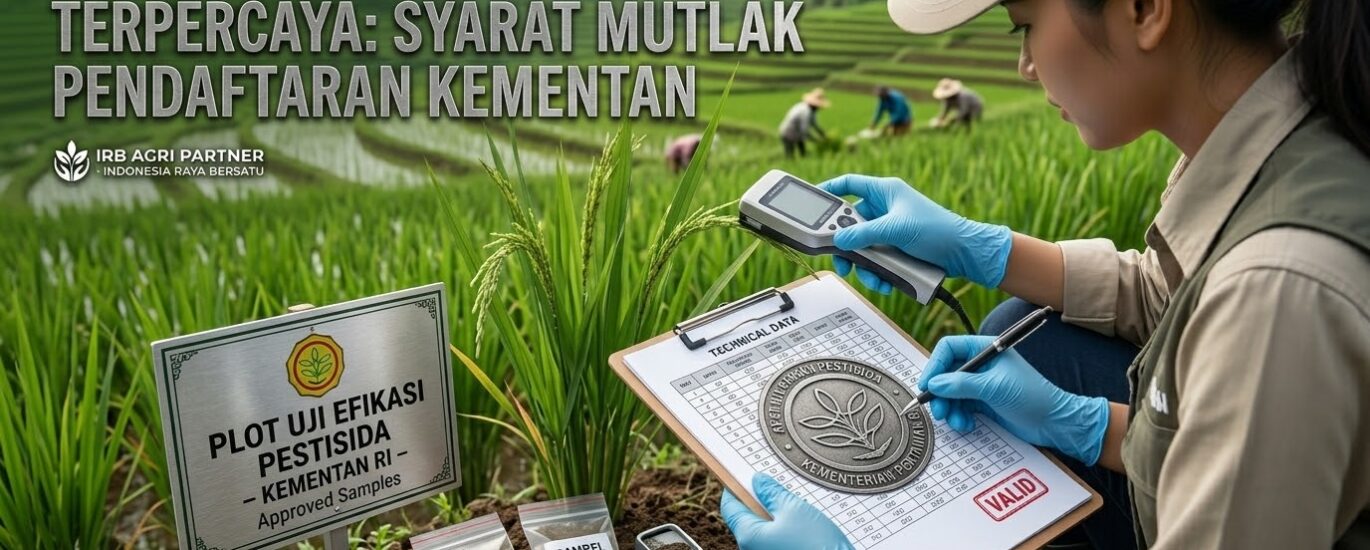 Jasa Uji Efikasi Pestisida Terpercaya Syarat Mutlak Pendaftaran Kementan