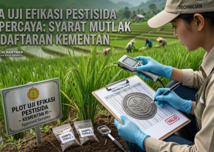 Jasa Uji Efikasi Pestisida Terpercaya Syarat Mutlak Pendaftaran Kementan