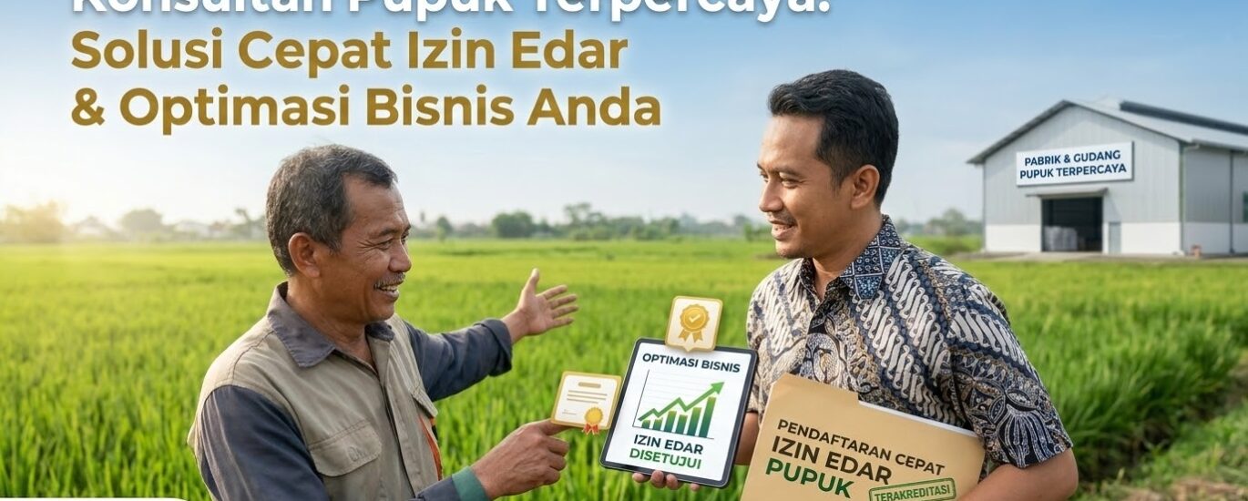 Konsultan Pupuk Terpercaya: Solusi Cepat Izin Edar & Optimasi Bisnis Anda