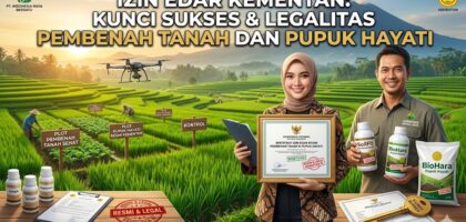 Izin Edar Kementan: Kunci Sukses & Legalitas Pembenah Tanah dan Pupuk Hayati
