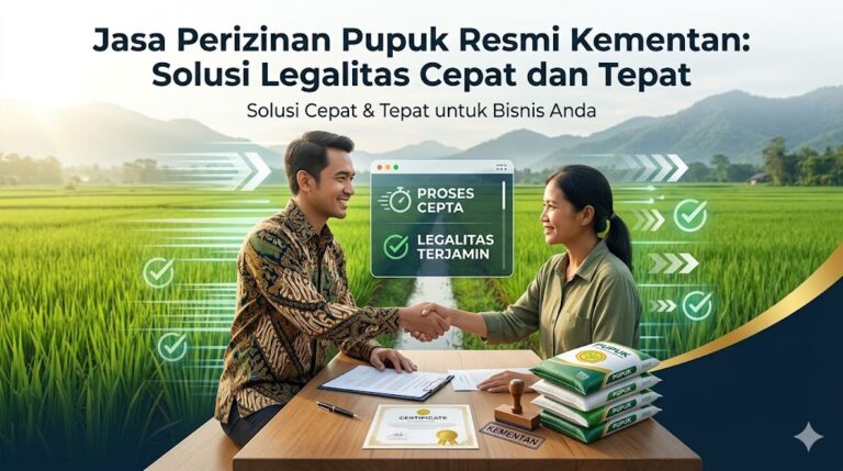 Jasa Perizinan Pupuk Resmi Kementan: Solusi Legalitas Cepat dan Tepat