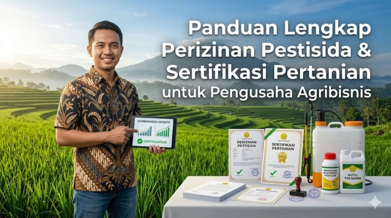 Panduan Lengkap Perizinan Pestisida & Sertifikasi Pertanian untuk Pengusaha Agribisnis