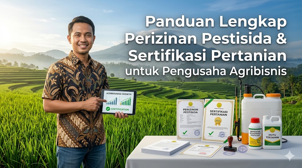 Panduan Lengkap Perizinan Pestisida & Sertifikasi Pertanian untuk Pengusaha Agribisnis