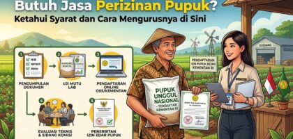 Butuh Jasa Perizinan Pupuk? Ketahui Syarat dan Cara Mengurusnya di Sini