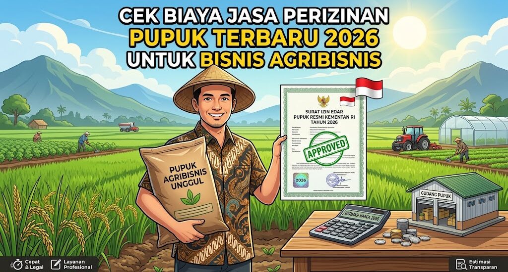 Cek Biaya Jasa Perizinan Pupuk Terbaru 2026 untuk Bisnis Agribisnis