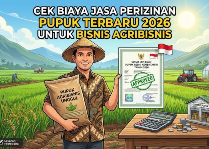 Cek Biaya Jasa Perizinan Pupuk Terbaru 2026 untuk Bisnis Agribisnis