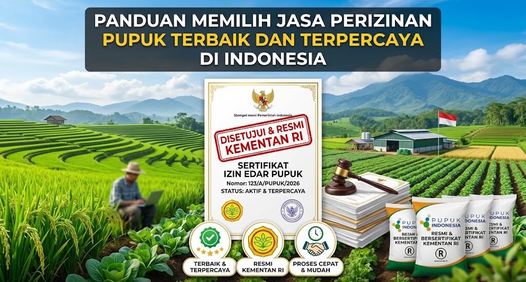 Panduan Memilih Jasa Perizinan Pupuk Terbaik dan Terpercaya di Indonesia