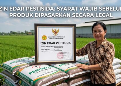 Izin Edar Pestisida: Syarat Wajib Sebelum Produk Dipasarkan Secara Legal
