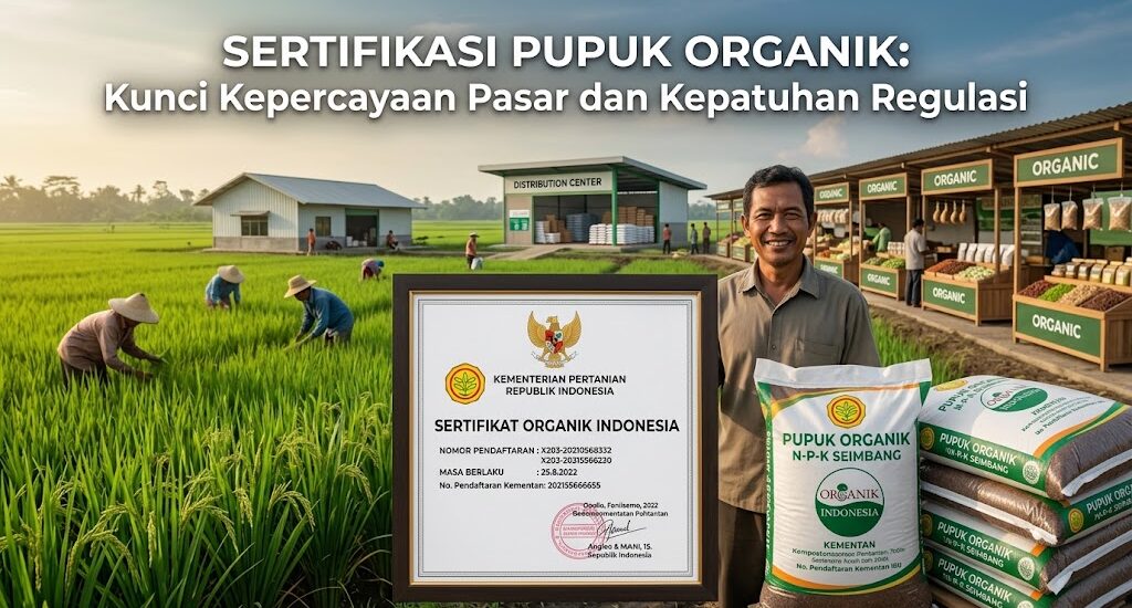 Sertifikasi Pupuk Organik: Kunci Kepercayaan Pasar dan Kepatuhan Regulasi