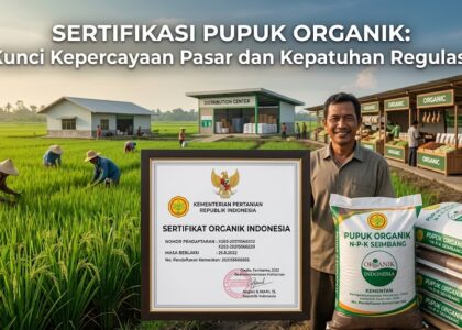 Sertifikasi Pupuk Organik: Kunci Kepercayaan Pasar dan Kepatuhan Regulasi