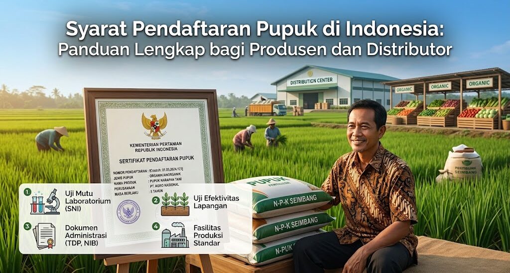 Syarat Pendaftaran Pupuk di Indonesia: Panduan Lengkap bagi Produsen dan Distributor
