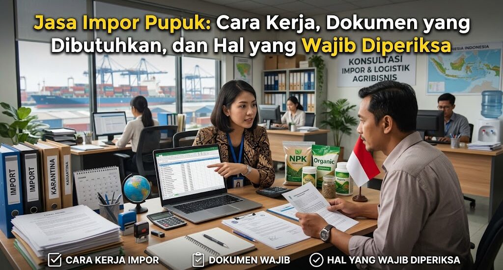 Jasa Impor Pupuk: Cara Kerja, Dokumen yang Dibutuhkan, dan Hal yang Wajib Diperiksa