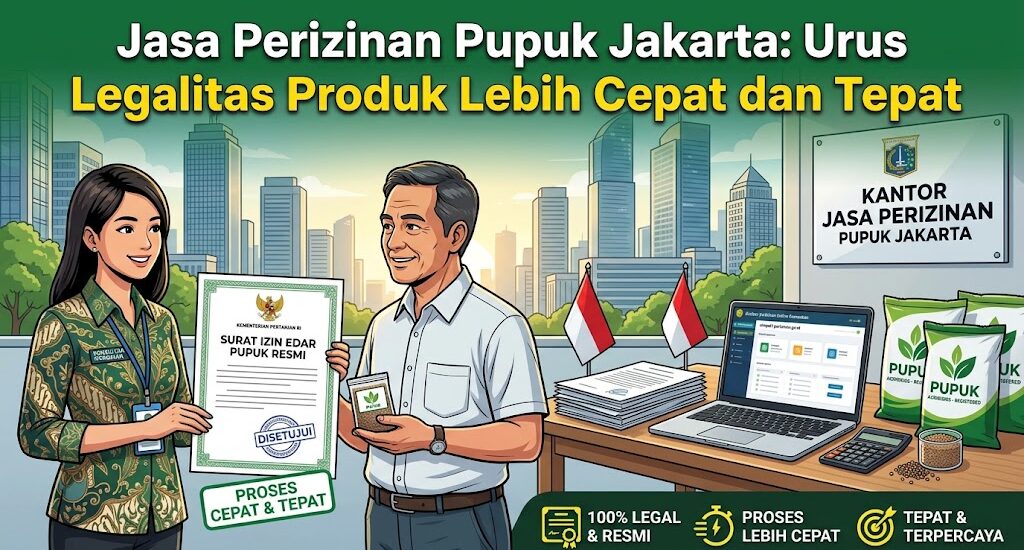 Jasa Perizinan Pupuk Jakarta: Urus Legalitas Produk Lebih Cepat dan Tepat