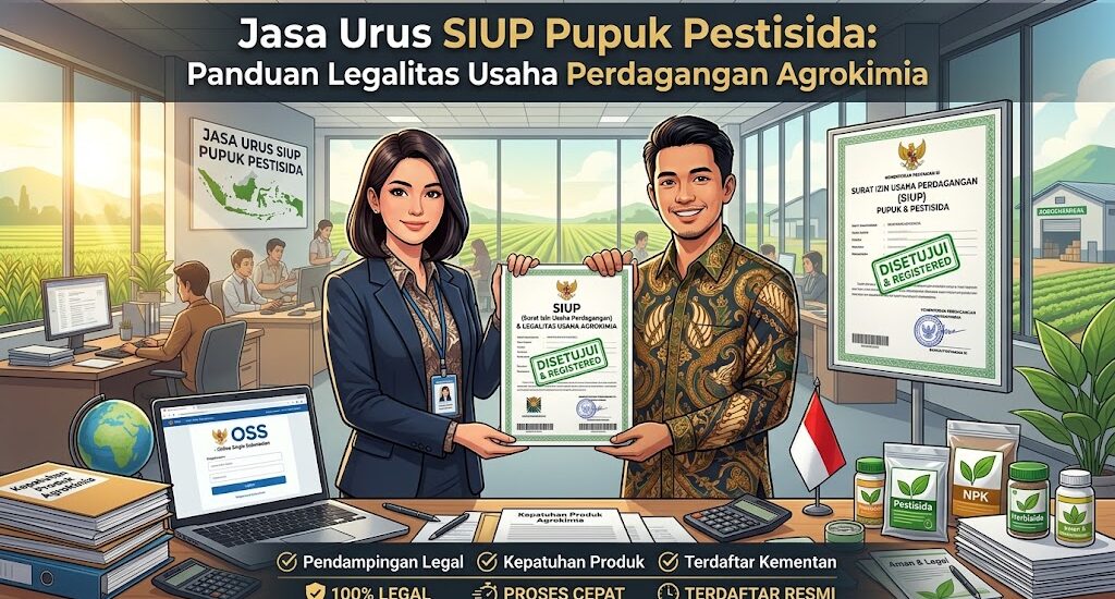 Jasa Urus SIUP Pupuk Pestisida: Panduan Legalitas Usaha Perdagangan Agrokimia
