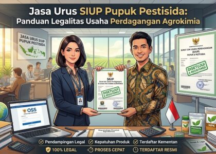 Jasa Urus SIUP Pupuk Pestisida: Panduan Legalitas Usaha Perdagangan Agrokimia
