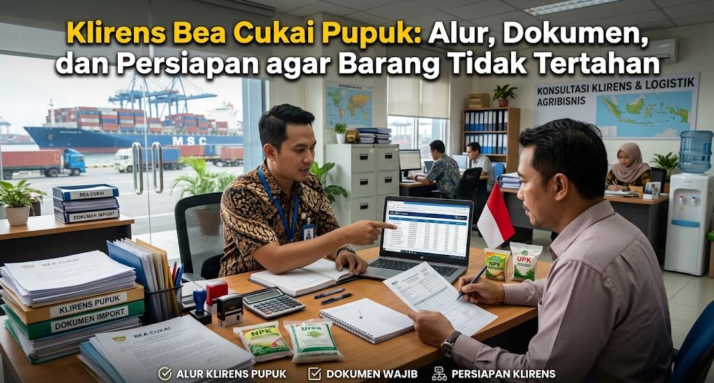Klirens Bea Cukai Pupuk: Alur, Dokumen, dan Persiapan agar Barang Tidak Tertahan