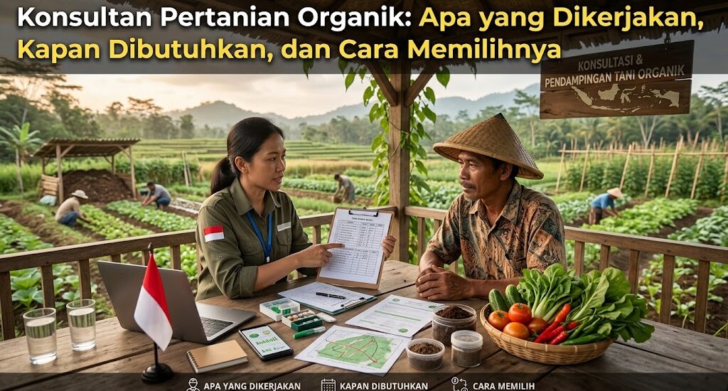 Konsultan Pertanian Organik: Apa yang Dikerjakan, Kapan Dibutuhkan, dan Cara Memilihnya