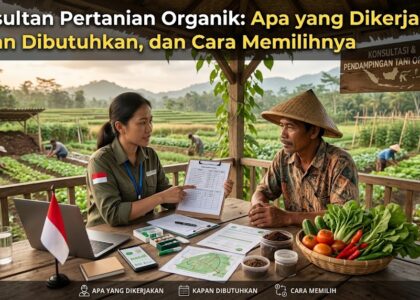Konsultan Pertanian Organik: Apa yang Dikerjakan, Kapan Dibutuhkan, dan Cara Memilihnya