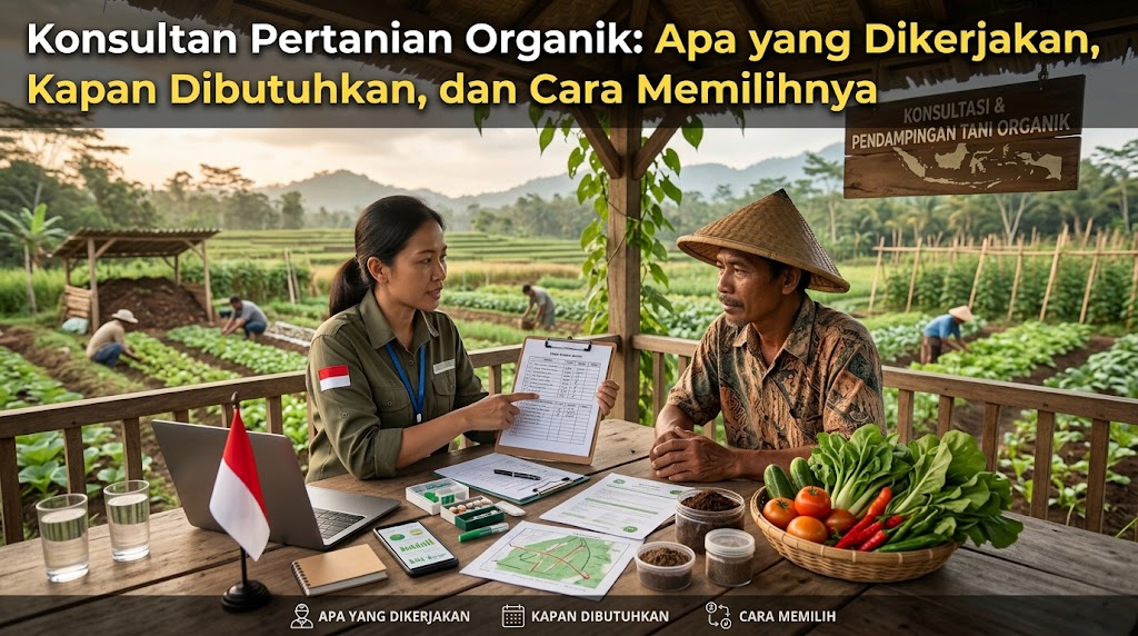 Konsultan Pertanian Organik: Apa yang Dikerjakan, Kapan Dibutuhkan, dan Cara Memilihnya