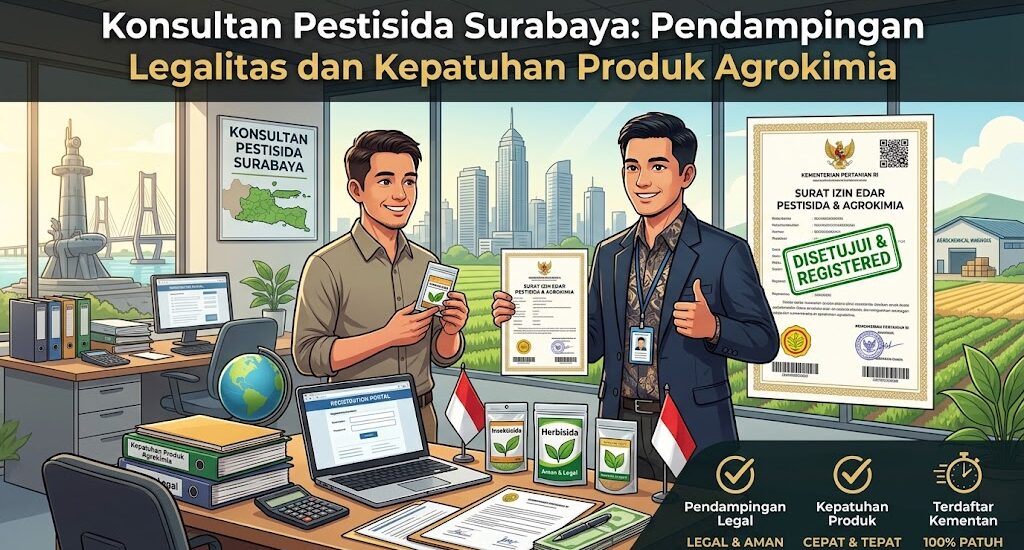 Konsultan Pestisida Surabaya: Pendampingan Legalitas dan Kepatuhan Produk Agrokimia