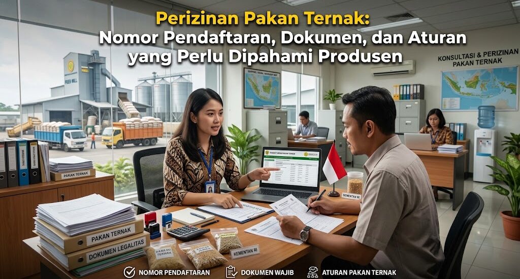 Perizinan Pakan Ternak: Nomor Pendaftaran, Dokumen, dan Aturan yang Perlu Dipahami Produsen