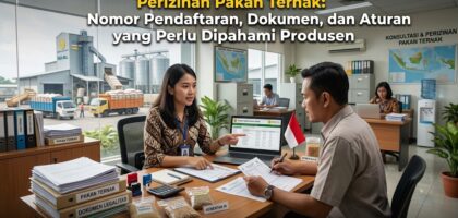 Perizinan Pakan Ternak: Nomor Pendaftaran, Dokumen, dan Aturan yang Perlu Dipahami Produsen